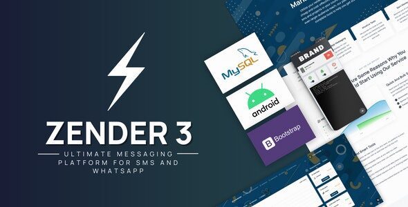 Zender 3.3.8 – Messaging Platform for SMS, WhatsApp & use Android Devices as SMS Gateways (SaaS)