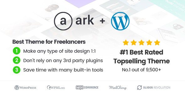 The Ark 1.68.0 – WordPress Theme Made for Freelancers