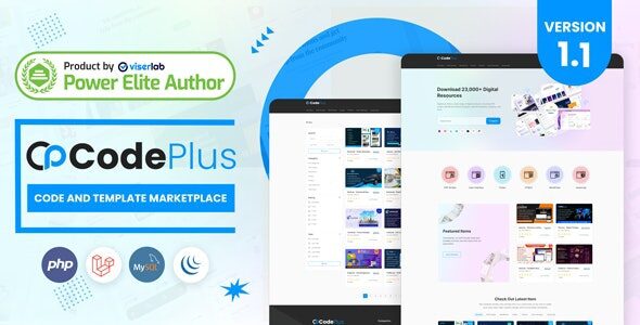 CodePlus 1.1 – Code And Template Marketplace