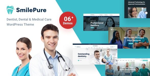 SmilePure 1.4.6 – Dental & Medical Care WordPress Theme