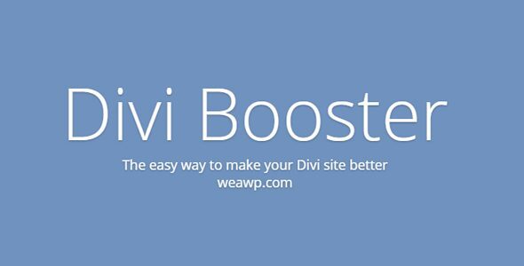 Divi Booster 4.6.0 – WordPress Plugin