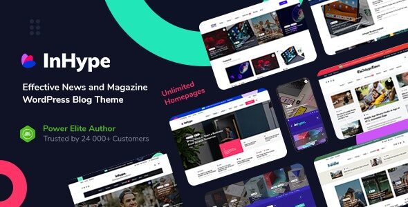 InHype 1.5.1 – Blog & Magazine WordPress Theme