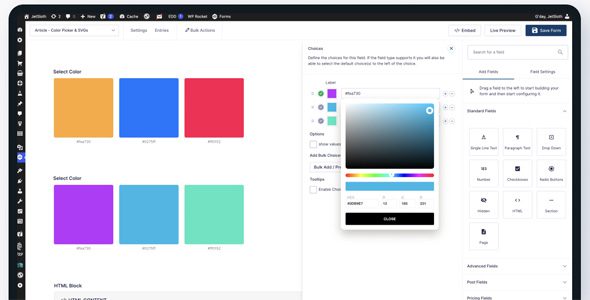 Gravity Forms Color Picker 1.2.22