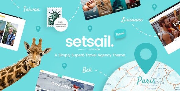 SetSail 1.8 – Travel Agency Theme