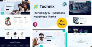 Technix 1.0.4 – Technology & IT Solutions WordPress Theme