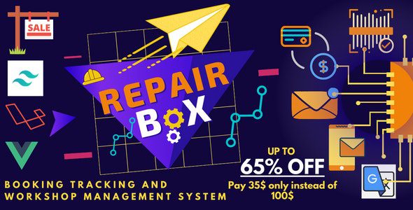 Repair Box 1.0.2 – Repair Booking, Tracking And Workshop Management System