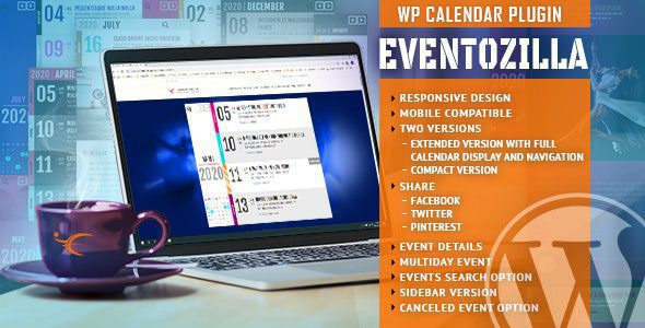 EventoZilla 1.5.4 – Event Calendar WordPress Plugin