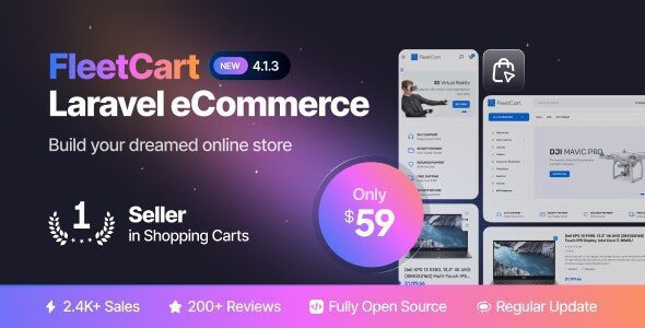 FleetCart 4.1.3 – Laravel Ecommerce System