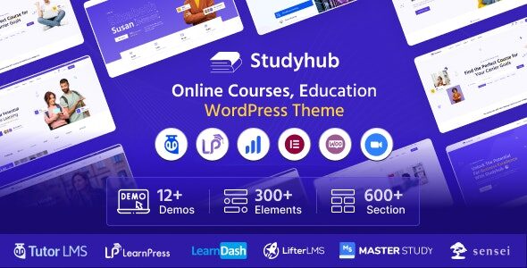 Studyhub 1.0.5 – Education WordPress Theme