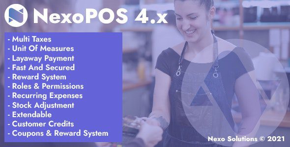 NexoPOS 5.1.0 – POS, CRM & Inventory Manager