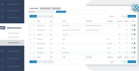 WooCommerce Checkout Field Editor Pro 3.6.3
