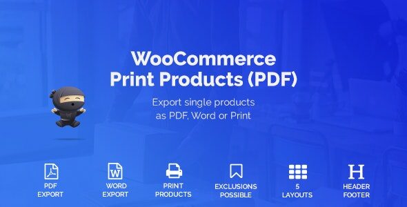 WooCommerce Print Products (PDF) 1.8.8