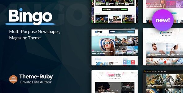 Bingo 3.5 – Multi-Purpose Newspaper & Magazine Theme