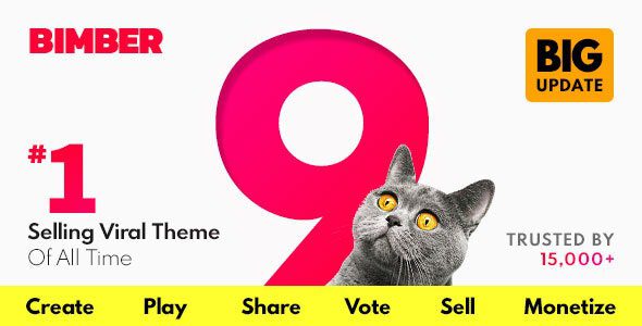 Bimber 9.2.4 – Viral Magazine WordPress Theme