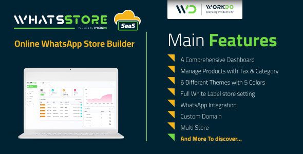 WhatsStore SaaS 6.9 – Online WhatsApp Store Builder