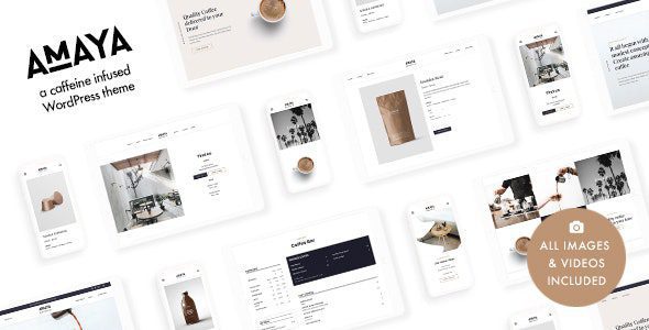 Amaya 2.15.0 – Coffee Shop WordPress Theme
