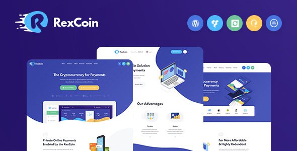 RexCoin 1.2.5 – A Multi-Purpose Cryptocurrency & Coin ICO WordPress Theme
