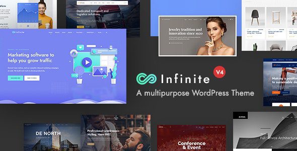 Infinite 4.0.8 – Corporate Business WordPress Theme