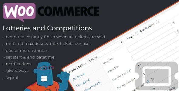 WooCommerce Lottery 2.1.11 – WordPress Competitions and Lotteries, Lottery for WooCommerce