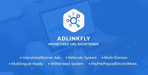 AdLinkFly 6.6.3 – Monetized URL Shortener