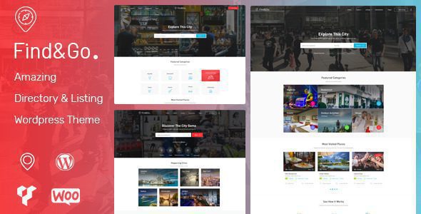 Findgo 1.3.50 – Directory Listing WordPress Theme