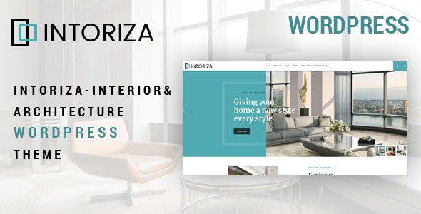 Intoriza 1.0.7 – Interior Architecture WordPress Theme