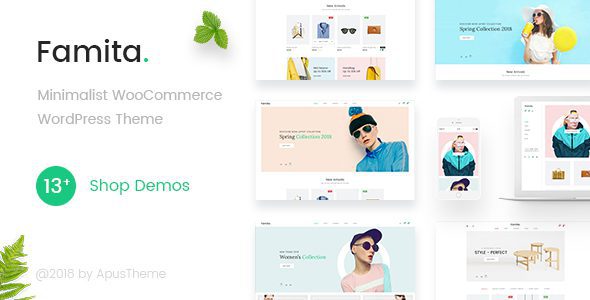 Famita 1.43 – Minimalist WooCommerce WordPress Theme
