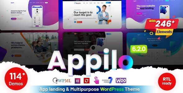 Appilo 6.2.2 – App Landing Page