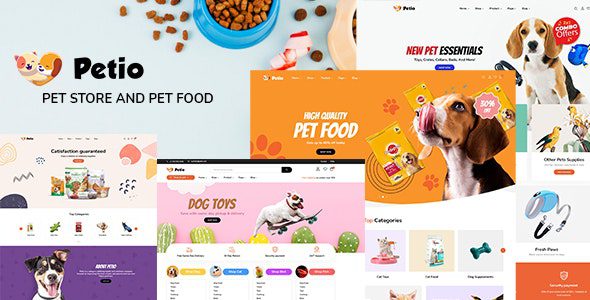 Petio 1.1.2 – Pet Store WooCommerce WordPress Theme