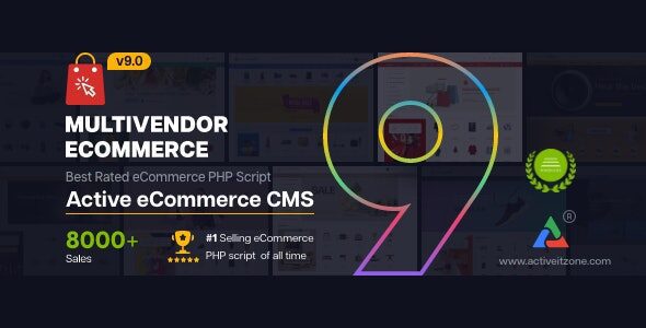 Active eCommerce CMS 9.1 + Addons