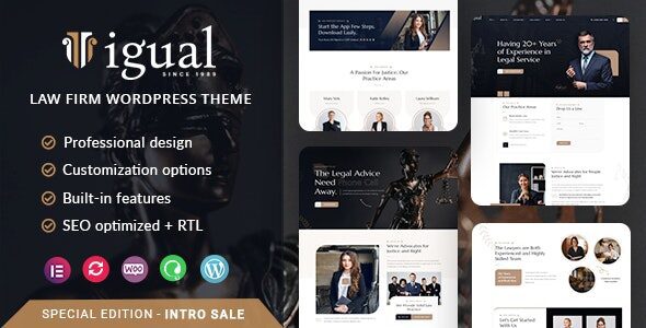 Igual 1.0.6 – Law Firm WordPress Theme