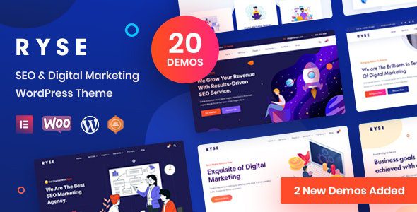 Ryse 4.0.2 – SEO & Digital Marketing Theme