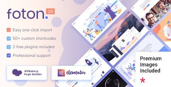Foton 2.5.2 – Software and App Landing Page Theme