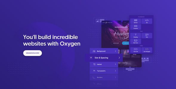 Oxygen 4.8.3 + Addons – The Ultimate Visual Site Builder