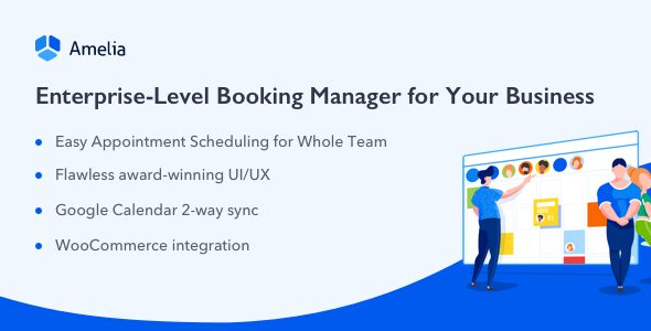 Amelia 7.8.2 – Enterprise-Level Appointment Booking WordPress Plugin