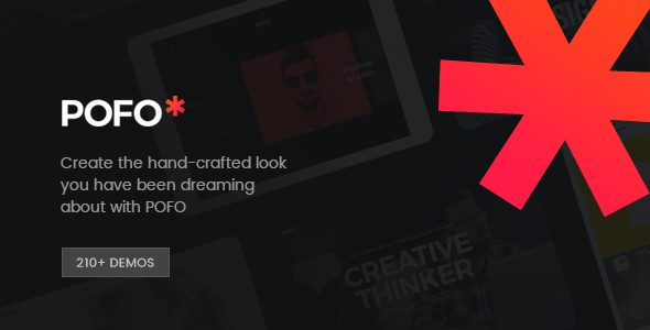 Pofo 2.1.0 – Creative Portfolio and Blog WordPress Theme