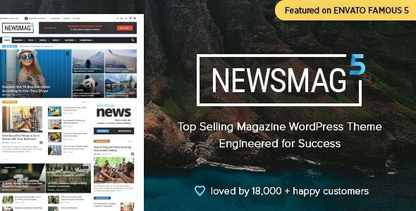 Newsmag 5.4.3.1 – Newspaper & Magazine WordPress Theme