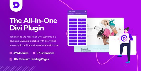 Divi Supreme Pro 4.9.97.23 – Divi Plugin for Building Amazing Divi Websites