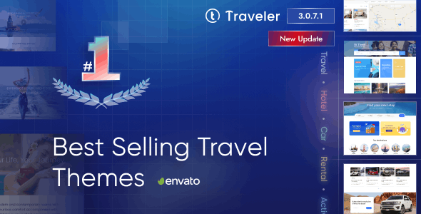 Travel Booking WordPress Theme 3.1.6
