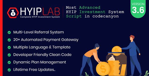 HYIPLAB 3.9.0 – Complete HYIP Investment System