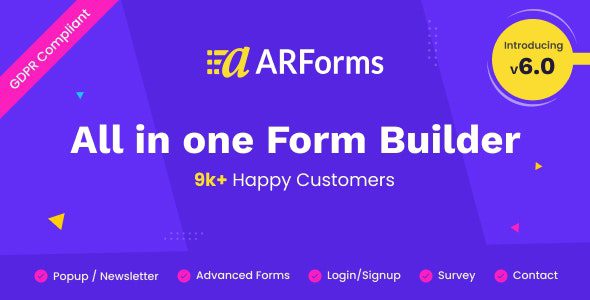 ARForms 6.8.1 – WordPress Form Builder Plugin