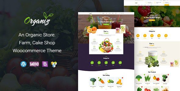Organiz 2.5 – An Organic Store WooCommerce Theme