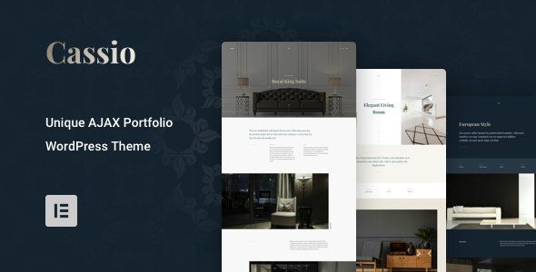 Cassio 3.2.3 – AJAX Portfolio WordPress Theme