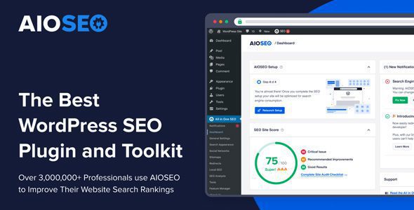All in One SEO Pack Pro 4.7.0 + Addons – WordPress SEO Plugin