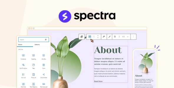 Spectra Pro 1.1.6 – WordPress Page Builder