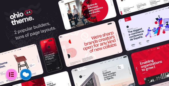 Ohio 3.4.6 – Creative Portfolio & Agency WordPress Theme