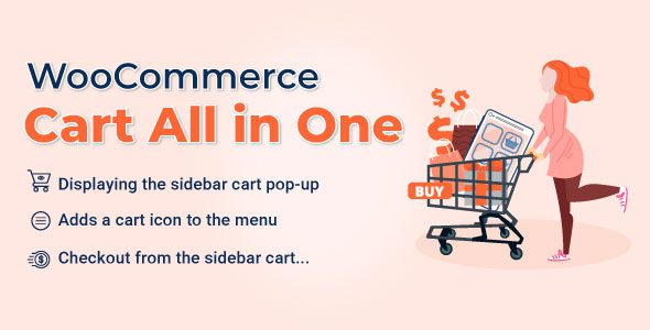 WooCommerce Cart All in One 1.1.3 – One click Checkout – Sticky|Side Cart