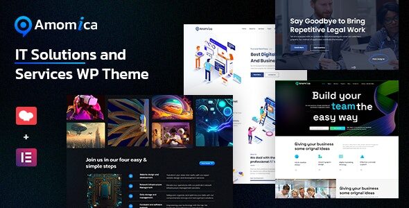 Anomica 5.5 – IT Solutions and Services WordPress Theme + RTL
