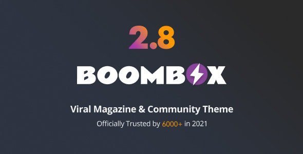 BoomBox 2.9.2 – Viral Magazine WordPress Theme
