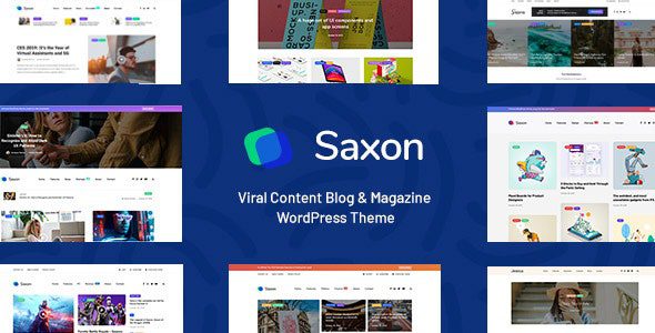 Saxon 1.9.2 – Viral Content Blog & Magazine WordPress Theme